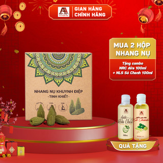  Nhang nụ Khuynh Diệp An An nụ diệp khói ngược xông nhà 100% tự nhiên hộp 39 nụ - thơm thanh mát lá bạch đàn 