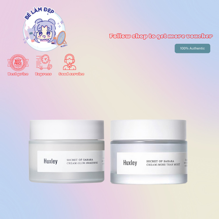 Kem Dưỡng Hỗ Trợ Cấp Ẩm, Da Sáng Rạng Rỡ, Căng Tràn Sức Sống Chiết Xuất Xương Rồng Huxley Secret Of 