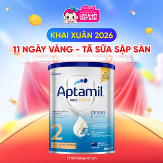  SPDDCT Aptamil Profutura Cesarbiotik 2 Follow On Formula  Dành Cho Trẻ Từ 12 – 24 Tháng Tuổi  800G 