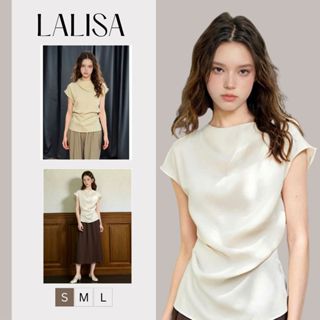  Áo Kiểu Nữ Lụa Mềm Mịn Cổ Tròn Basic LALISA Áo Lụa Sang Trọng  Đi Làm Công Sở Dự Tiệc Thời Trang Hot Trend AO020 