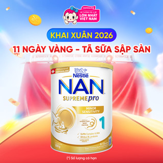  NAN Supreme Pro 1 800g   0-12 tháng  