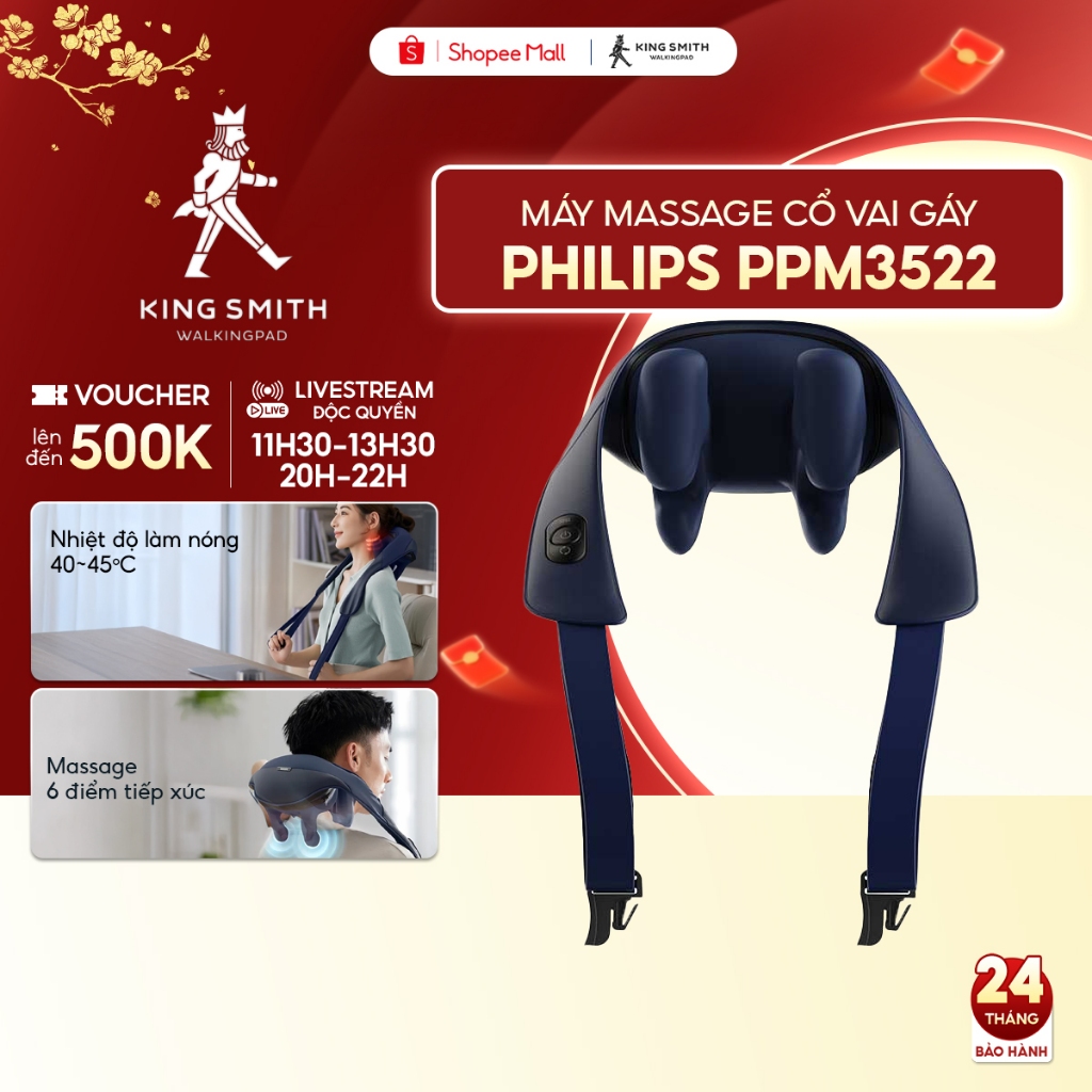Máy Massage cổ vai gáy Philips PPM3522