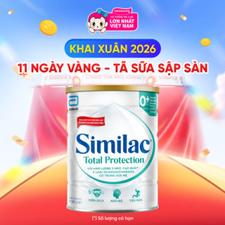  Sữa Similac Total Protection 0+ 800g  0 - 12 tháng  