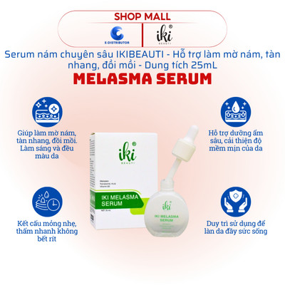[HỎA TỐC] Serum nám chuyên sâu IKI Melasma Serum - Dung tích 25ml - Hàng chính hãng