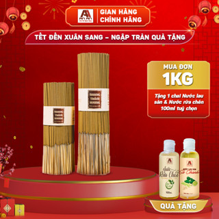  Nhang Trầm Hương 1kg An An Loại Cao Cấp Dài 38cm tiết kiệm hơn mùi thơm dịu nhẹ. 