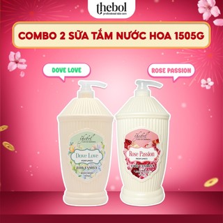  Bộ Sản Phẩm Sữa Tắm Nước Hoa TheBol Hương Nước Hoa Cao Cấp 1500gr   Hương Thơm Mới - Khác Loại   