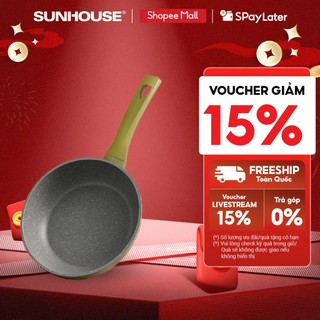 Chảo siêu bền đá sâu đáy từ Sunhouse Trendy SBD24-26-28-30MA 