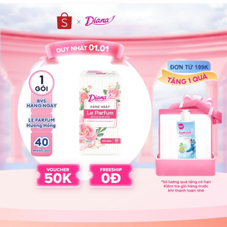   MỚI RA MẮT  Băng vệ sinh Diana hằng ngày Le Parfum hương mộc hồng Anh Quốc quyến rũ 40 miếng 