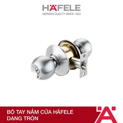 Bộ tay nắm cửa Hafele dạng tròn
