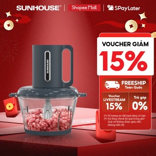  Máy xay thịt Sunhouse SHD5403 - Công suất 300W - Dung tích 1.8L - Đa chức năng - Bảo hành 12 tháng chính hãng 