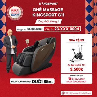  Ghế massage KINGSPORT G11 công nghệ mới Kingtech Touch Pro 12 bài massage tự động 