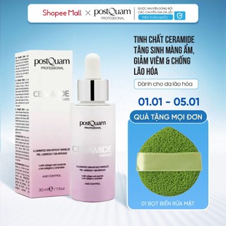  Serum Ceramide PostQuam Tăng Sinh Màng Ẩm NMF Giảm V -iêm & Chống Lão Hóa 30ml 