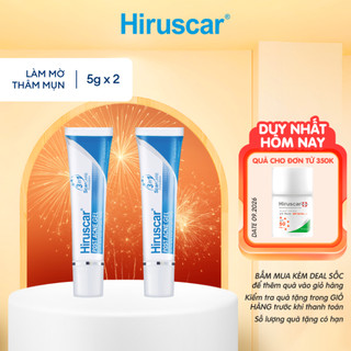  Bộ 2 Gel làm mờ sẹo mụn và thâm mụn Hiruscar Post Acne 5g 