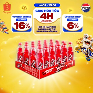   HỎA TỐC  Thùng 24 Chai Nước Tăng Lực Sting Dâu  330ml chai  