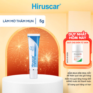  Gel làm mờ sẹo mụn và thâm mụn Hiruscar Post Acne 5g 