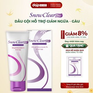   DẠNG TUÝP  Dầu gội sạch gàu SnowClear One giảm gàu nấm ngứa da đầu ngăn gàu 50ml 