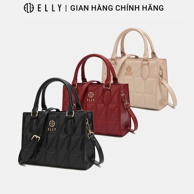 Túi xách nữ thời trang ELLY EL264 đeo chéo đeo vai xách tay da tổng hợp cao cấp chính hãng