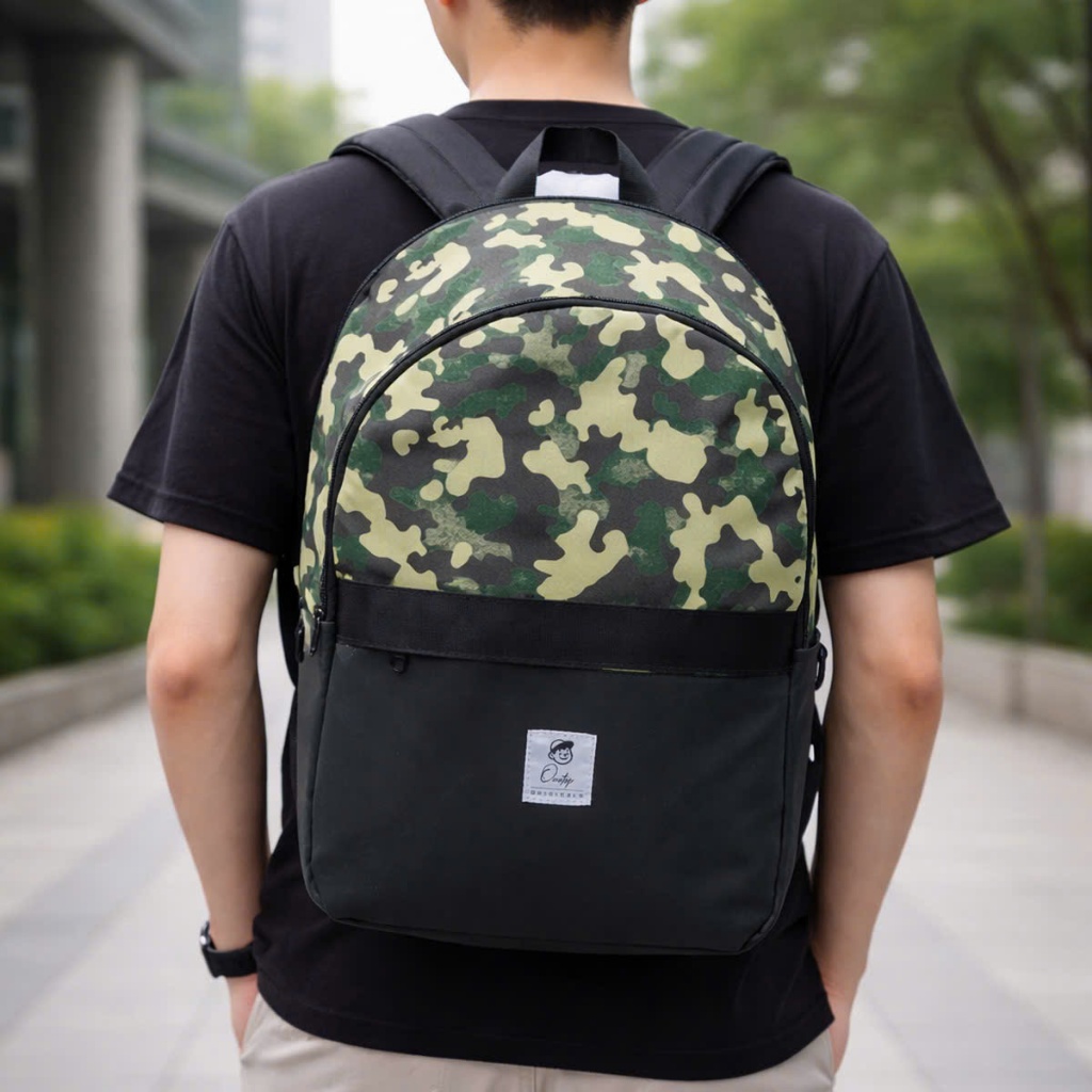 Balo nam đẹp ONETOP [ HÀNG CAO CẤP ] chống thấm nước , Balo thể thao đựng được laptop