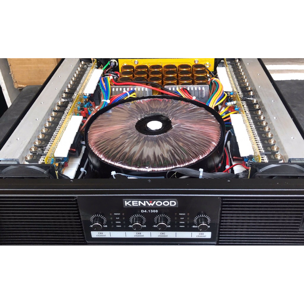 Cục Đẩy 4 Kênh KENWOOD. D4. 1300