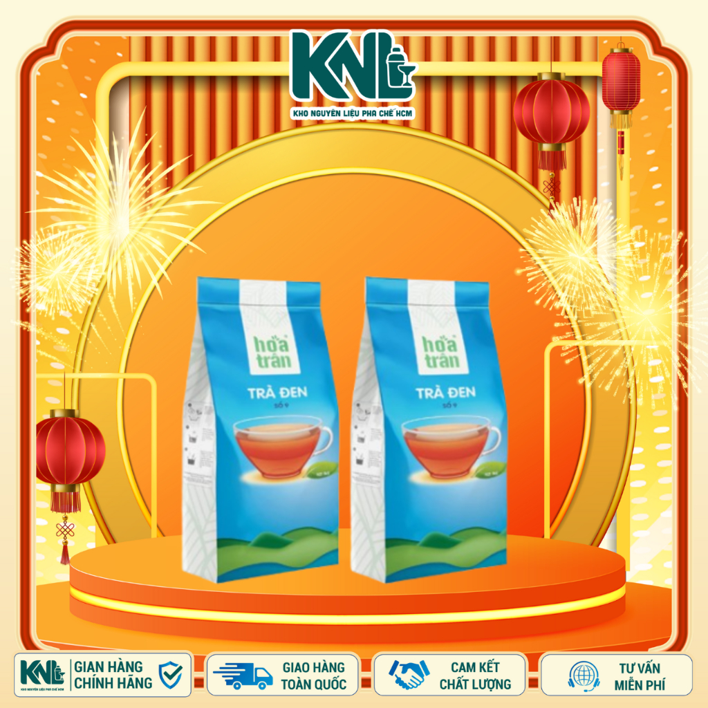 Trà đen hoa trân số 9 Luave - Túi 500g - Pha trà sữa truyền thống đậm vị