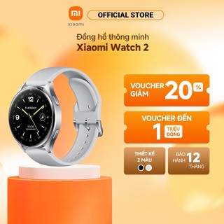  Đồng hồ thông minh Xiaomi Watch 2 | Màn hình AMOLED 1.43" |  12 Kênh theo dõi sức khỏe | HĐH WearOS | Wifi BT GPS NFC 