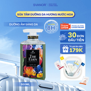  Sữa Tắm Hương Nước hoa Svanor Gel Tắm Nữ 500ml Thơm Lâu Dưỡng Ẩm Dưỡng Da An Toàn Cho Da Nhạy Cảm 