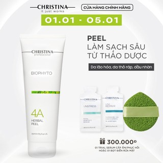  Peel làm sạch sâu bằng thảo dược Christina BioPhyto 4A Herbal Peel 