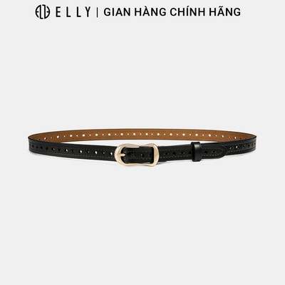 Thắt lưng nữ ELLY ED23 khóa gài kim da bò Italy cao cấp dây nịt nữ thời trang chính hãng