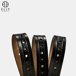 [Deal sang chảnh]  Dây lưng nữ cao cấp da thật ELLY – ED23