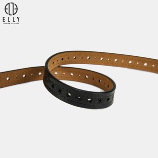 [Deal sang chảnh]  Dây lưng nữ cao cấp da thật ELLY – ED23