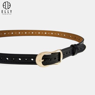 [Deal sang chảnh]  Dây lưng nữ cao cấp da thật ELLY – ED23