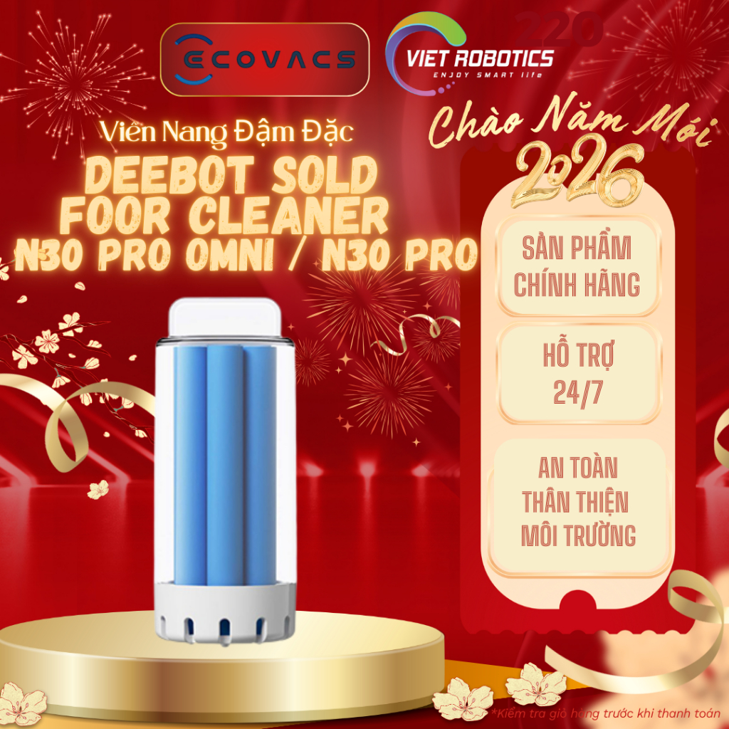 Viên nước lau sàn Ecovacs N30 Pro Omni / N30 Omni (DSC060002)