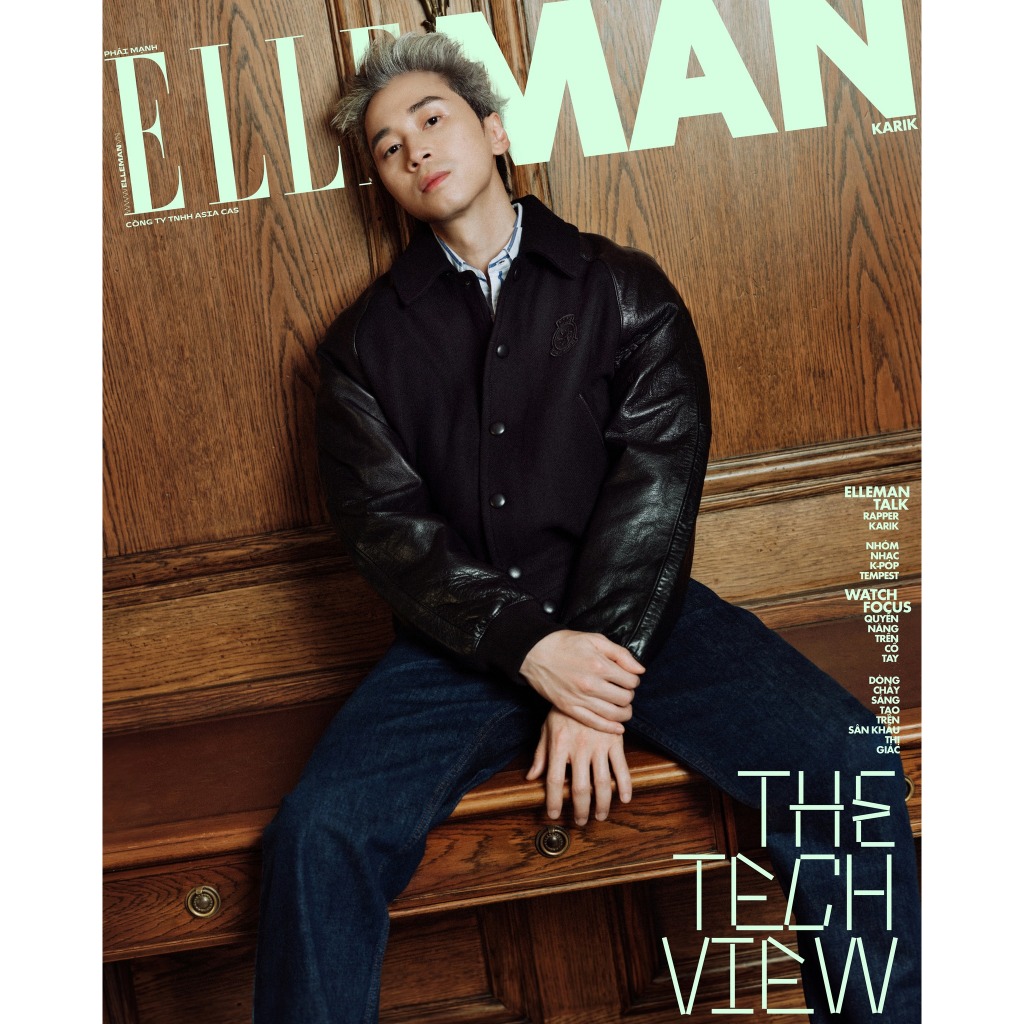 Tạp chí ELLEMAN - Bìa KARIK - The Tech View
