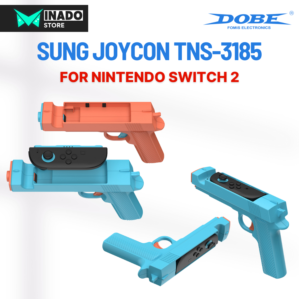 Mô hình sún.g lục DOBE cho Joy-con Nintendo Switch 2 - MINADO