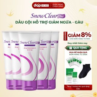   COMBO 5 TUÝP  Dầu gội sạch gàu SnowClear One chống gàu sạch gàu nấm hết ngứa da đầu tuýp 50ml 