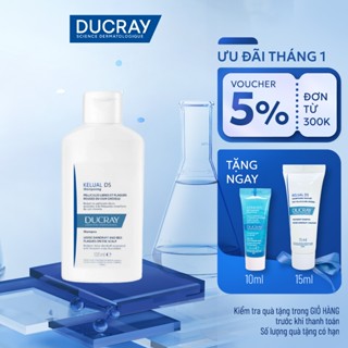 Dầu gội trị gàu Ducray KELUAL DS Shampoo 100ml giúp giảm ngứa da đầu và ngăn gàu tái phát 