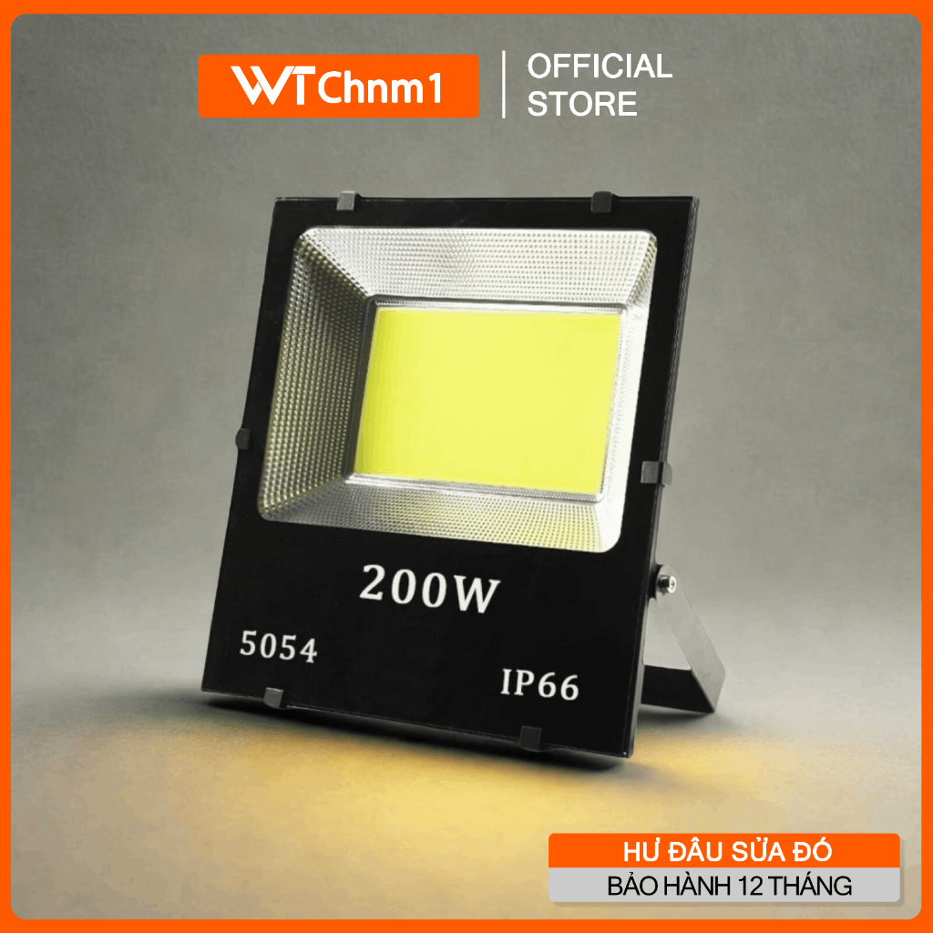 ĐÈN PHA LED 30W 50W 150W 200W CHÍNH HÃNG - Cho Công Trình, Biển Hiệu Ngoài Trời, Chống Nước IP66 Đủ 