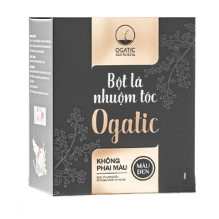 COMBO 3 hộp Bột lá nhuộm tóc OGATIC - Hàng mới