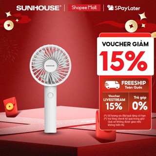  Quạt sạc mini cầm tay Sunhouse SHD7109 