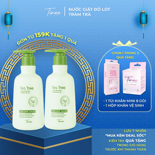  Combo 2 Nước Giặt Đồ Lót Tràm Trà 280ml - Nano Bạc X2 Hạn Chế Nấm Khuẩn Dịu Nhẹ 