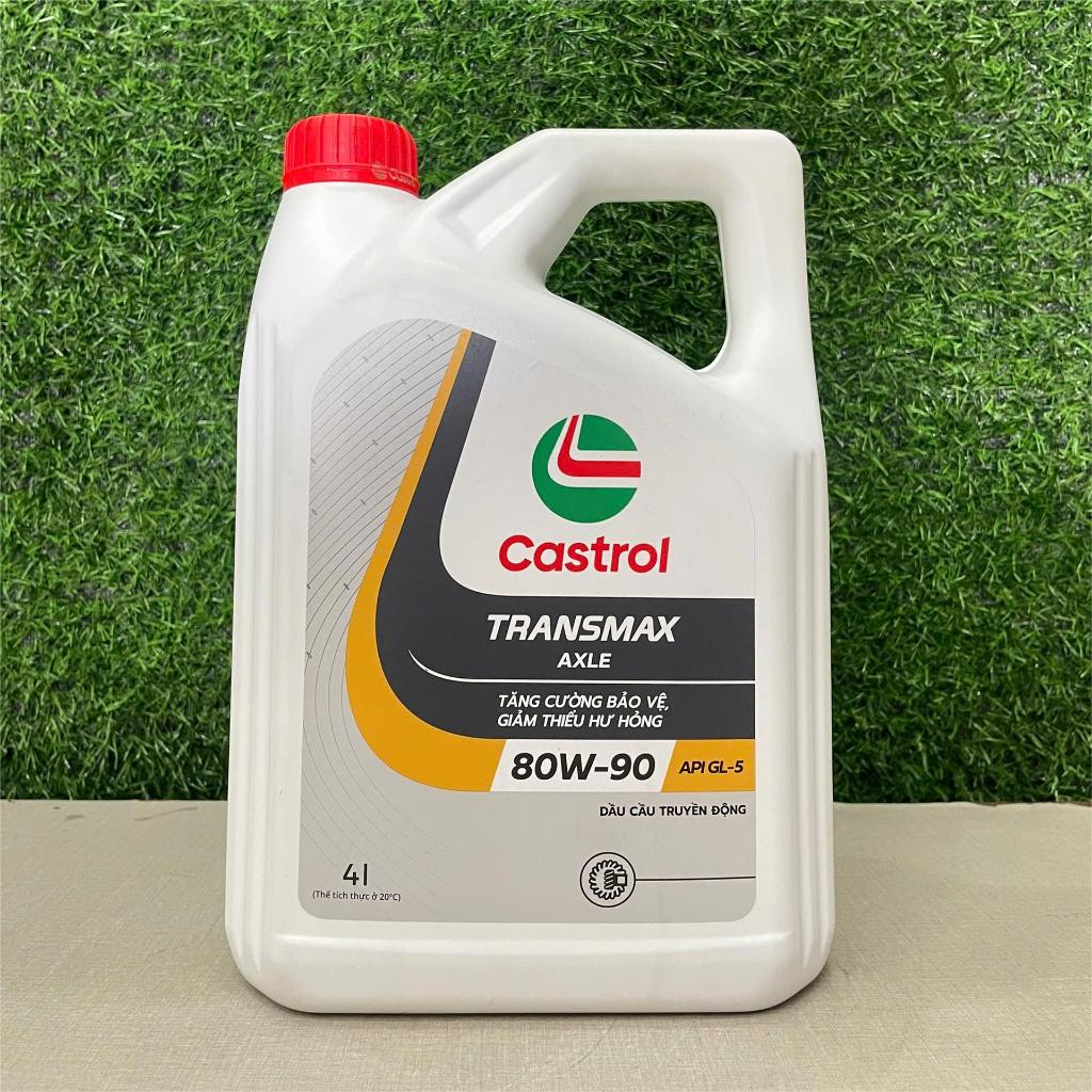 [ Hàng Chính Hãng ] Dầu Hộp Số - Cầu Truyền Động Castrol TRANSMAX AXLE 80w90 (4Lít)