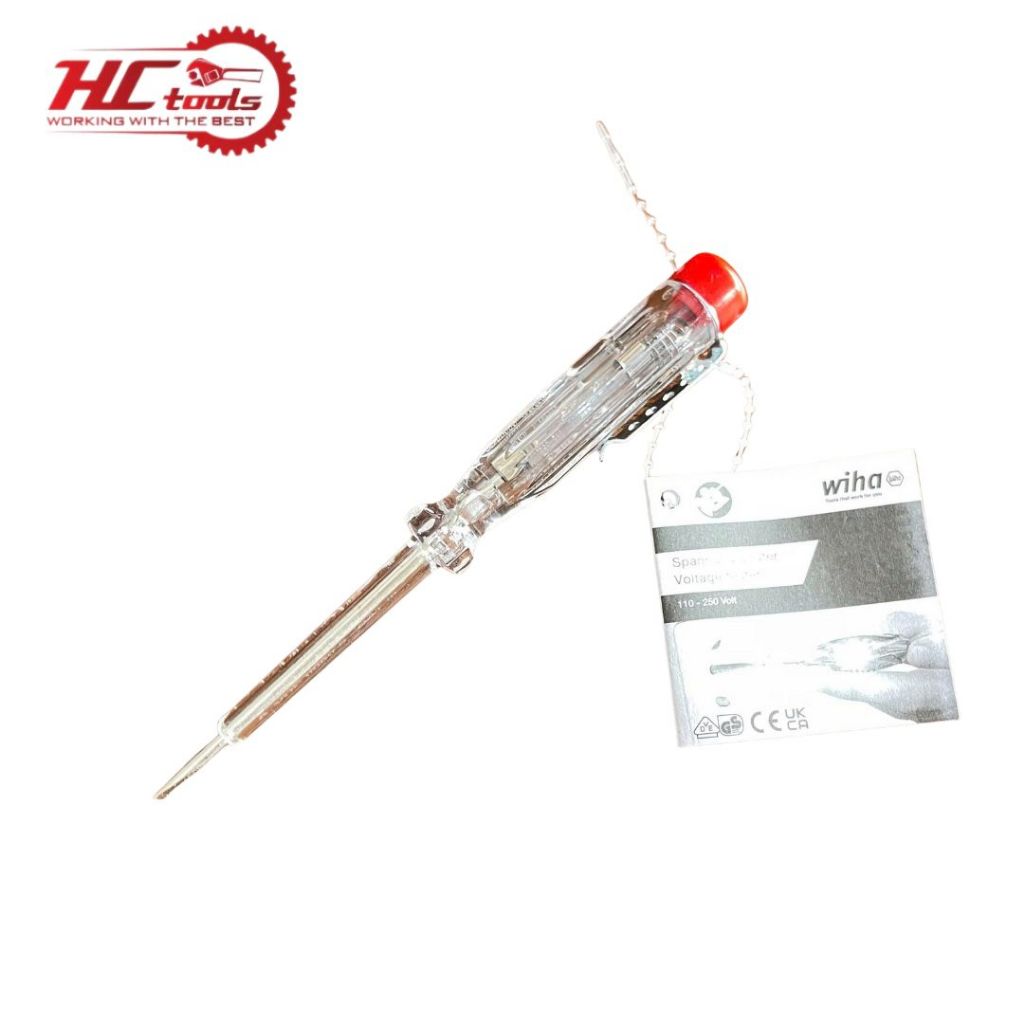 Bút thử điện 220-250v dài 140mm 05271 Thương hiệu Wiha I HCTOOLS