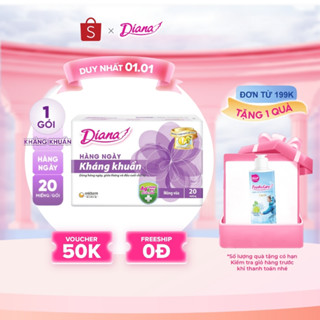  Băng vệ sinh Diana hàng ngày Sensi kháng khuẩn gói 20 miếng 