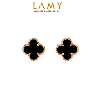 Khuyên tai nữ LAMY Four Leaf Clover Mother of Pearl Earrings Gold 3281