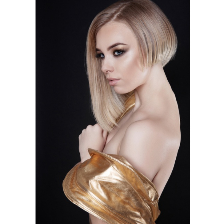 Tranh Decal Trong Xuyên Sáng Dán Cửa Kính Cho Tiệm Tóc Nữ (70x1m2), Tranh Decal 3D Decor Kính