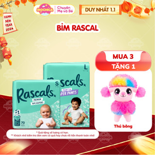  LIVE X- HCM  Tã bỉm dán quần Rascal + Friends size M58 L52 XL46 XXL40 - Hàng Chính Hãng _Mochica 