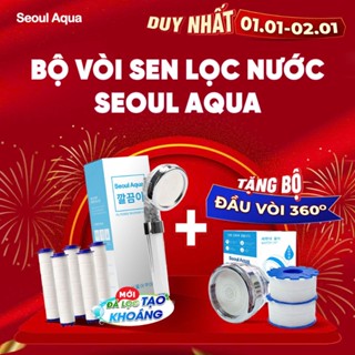   TẶNG LÕI LỌC  Vòi Sen Lọc Nước Shower Filter tăng áp 3 chế độ nước loại bỏ cặn bẩn rỉ sét & khử Clo khử mùi 