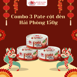  Combo 3 Pate Cột Đèn Hải Phòng HẠ LONG CANFOCO 150g 1 lon 