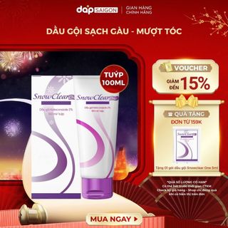   TUÝP 100ML  Dầu gội sạch gàu Snowclear One giảm gàu bong tróc giảm cảm giác ngứa da đầu 