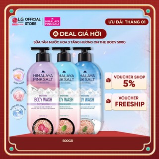   LG Daily Beauty Official  Sữa tắm muối hồng Himalaya Pink Salt 500g 